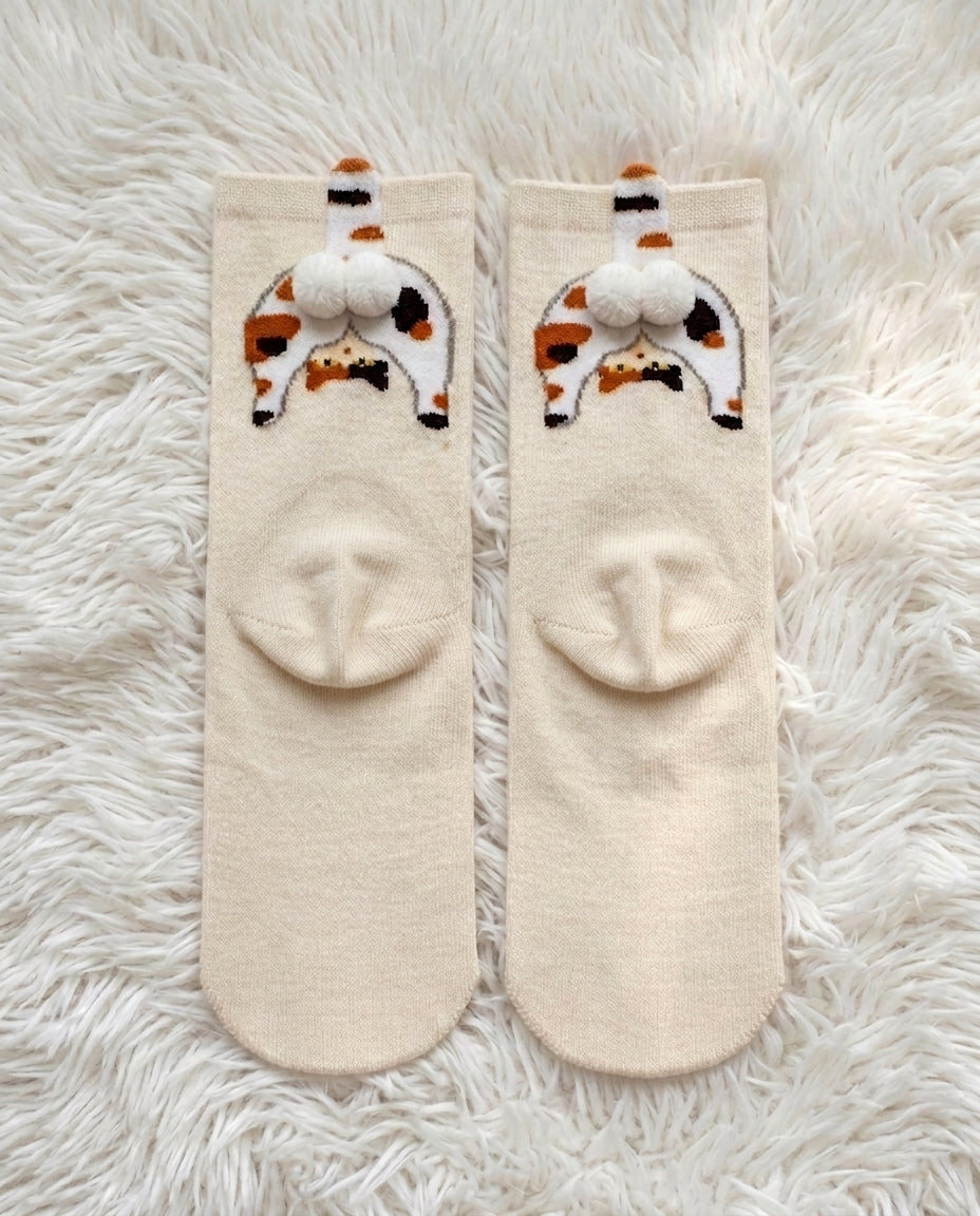 Kitty Balls Socks