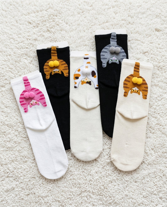 Kitty Balls Socks