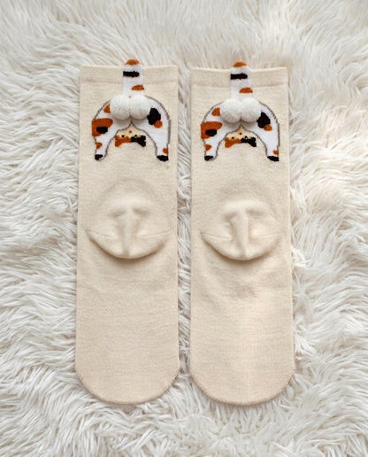 Kitty Balls Socks