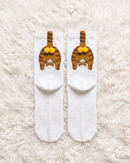 Kitty Balls Socks